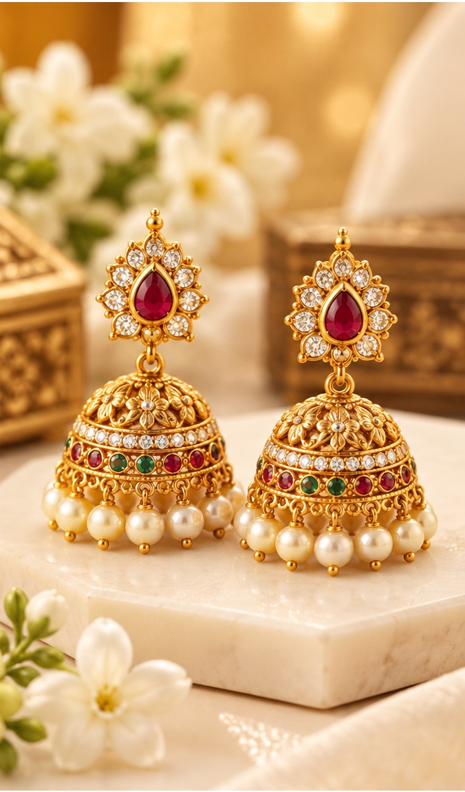Gold Earrings